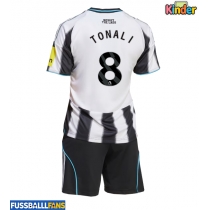 Newcastle United Sandro Tonali #8 Heimtrikotsatz Kinder 2025-26 Kurzarm (+ Kurze Hosen)